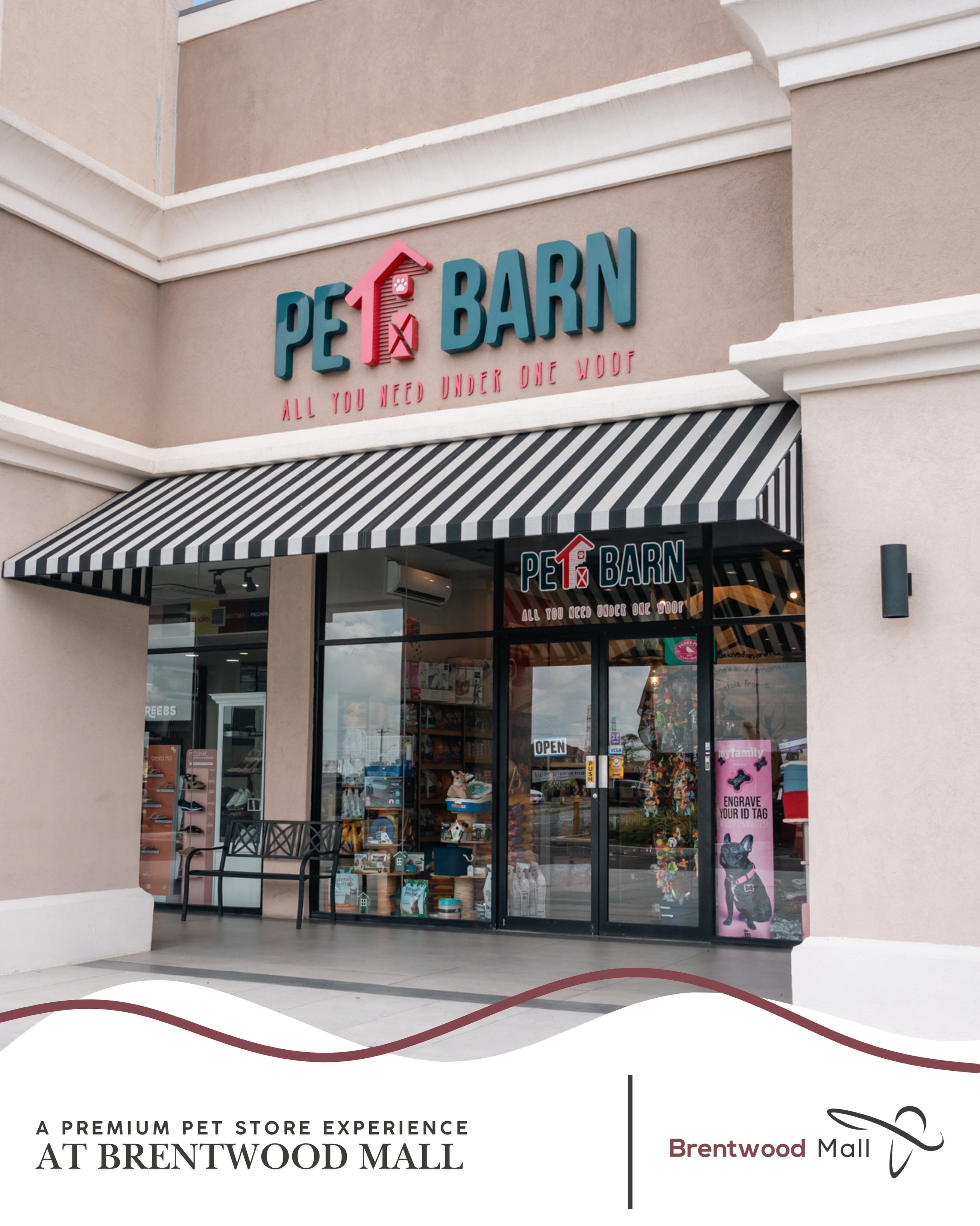 Stepping inside Pet Barn at Brentwood Mall
